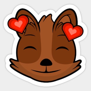 Lovestruck Quokka Armstrong Sticker